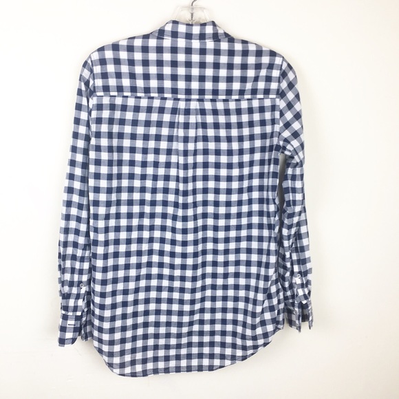 J. Crew Gingham Classic Button-Down Shirt Boy Fit - Picture 4 of 4